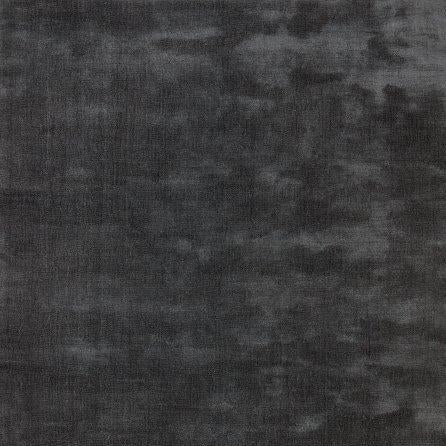 Laagpolig Glossy Wollen Vloerkleed Viveke Dark Grey detail