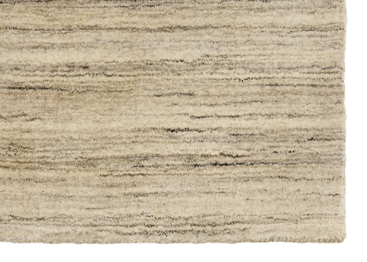 Laagpolig wollen vloerkleed Vivienne Marble closeup