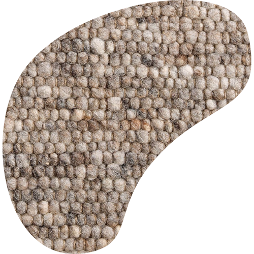 Organisch wollen vloerkleed Nanda Nature Mix 03