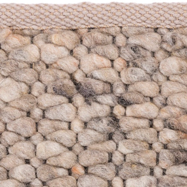 Wollen vloerkleed Filou Natural Mix 22 detail