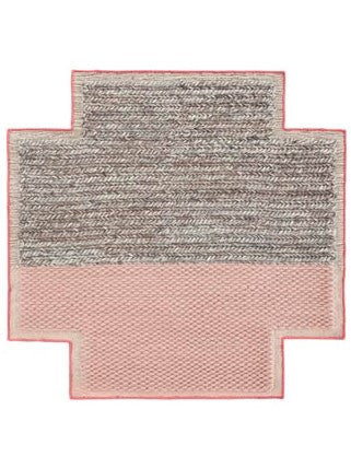 Vloerkleed Gan Mangas Space Plait Pink V