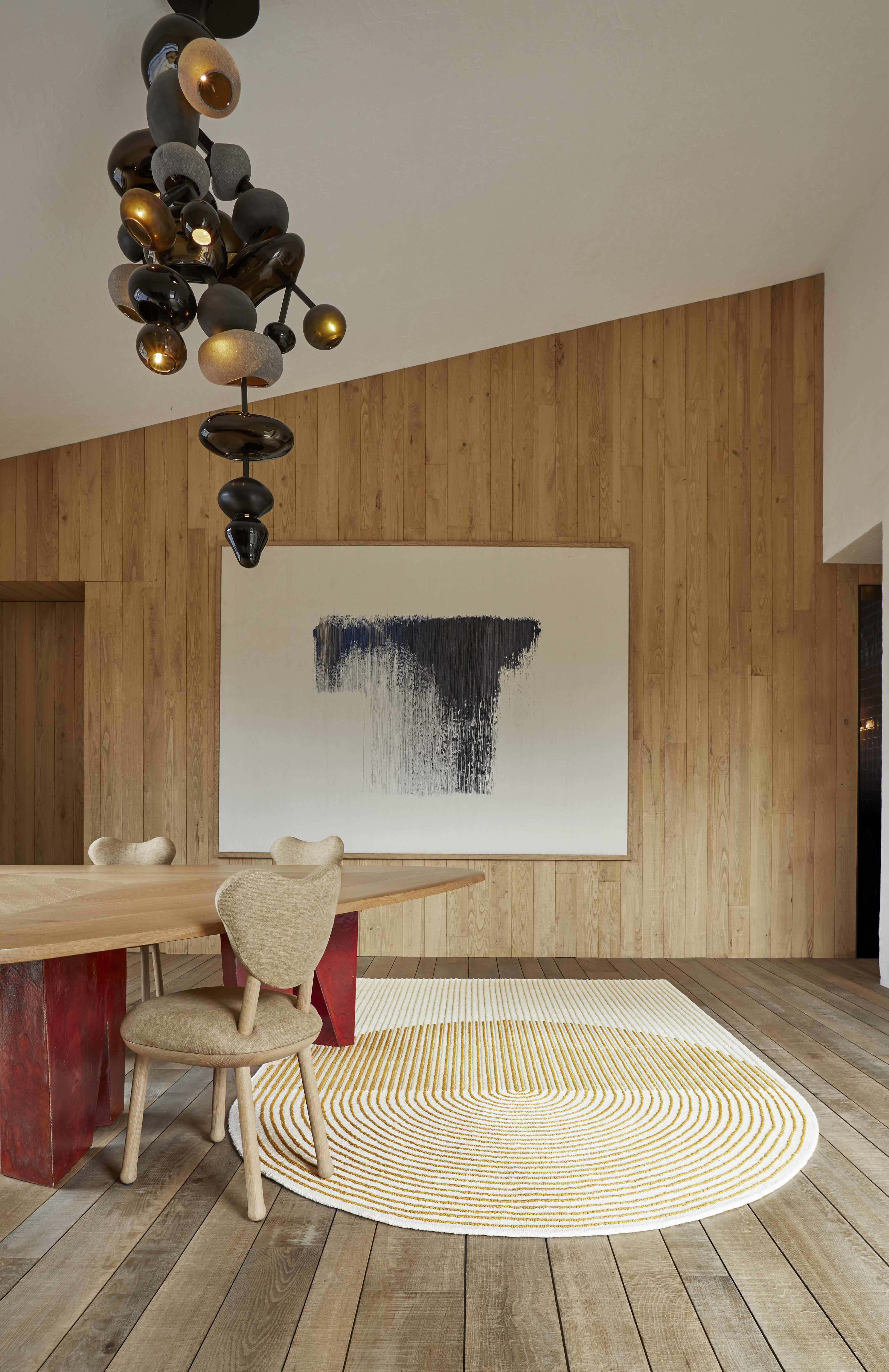 Vloerkleed Gan Rugs Ply Yellow sfeer 1