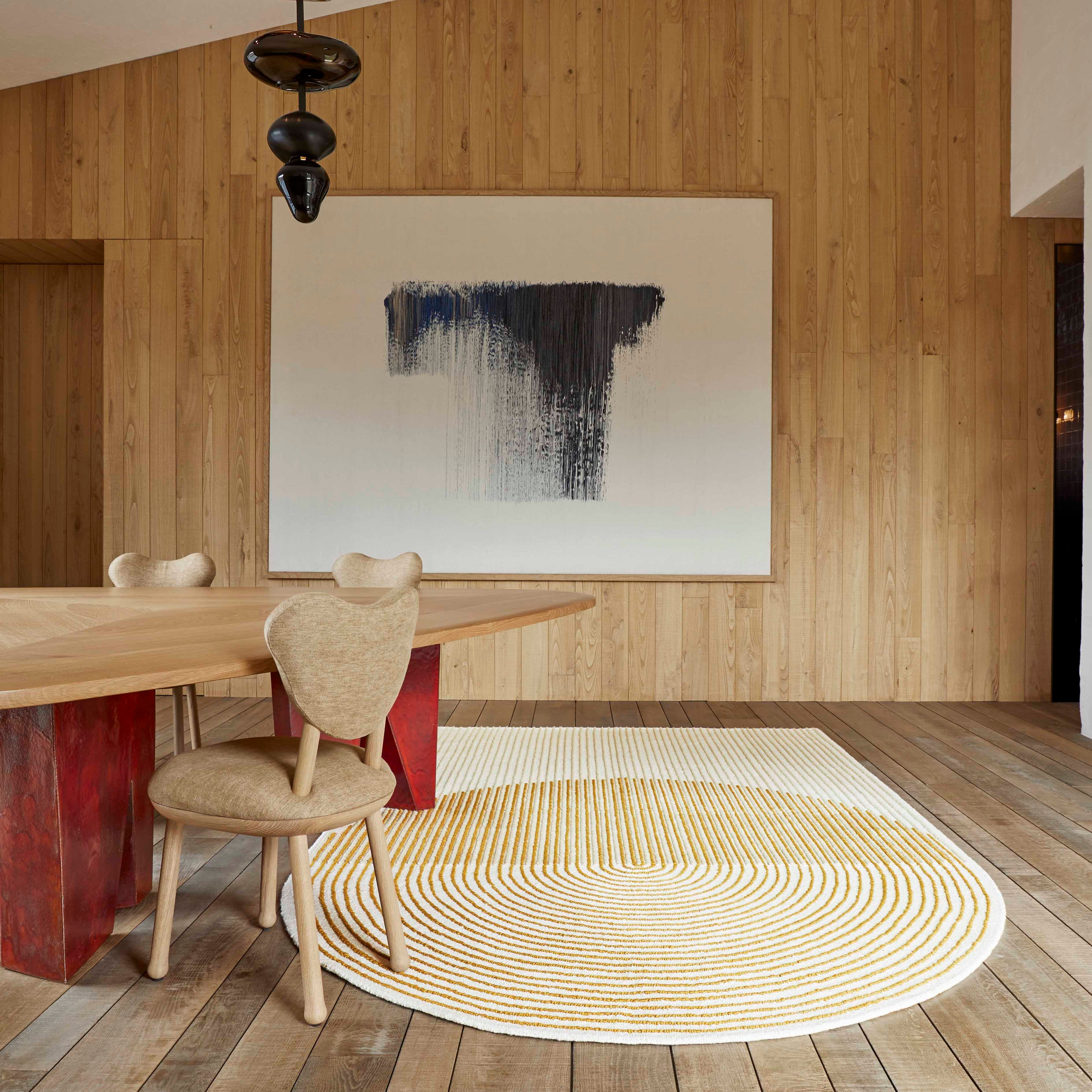 Vloerkleed Gan Rugs Ply Yellow sfeer 1