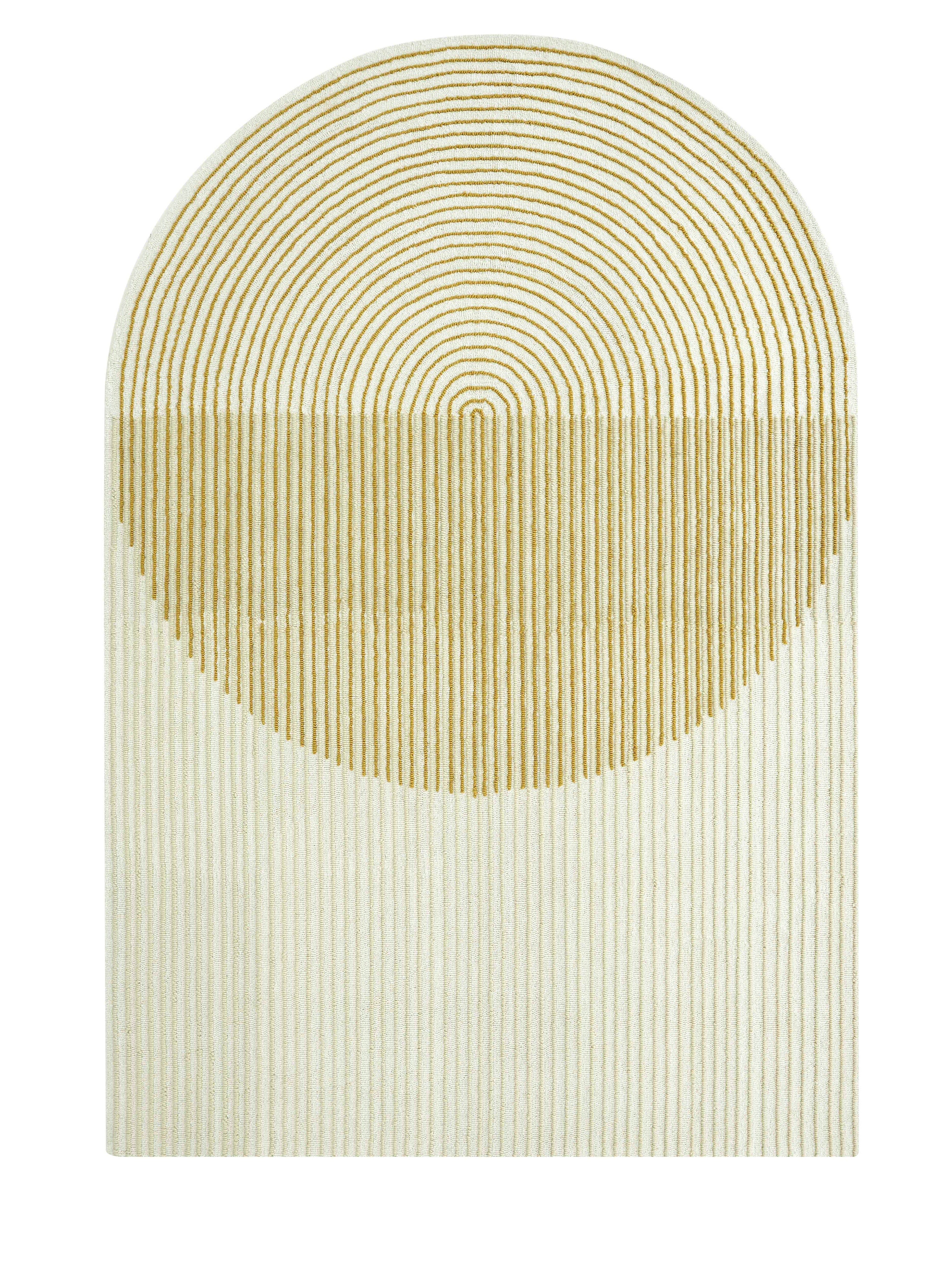 Vloerkleed Gan Rugs Ply yellow