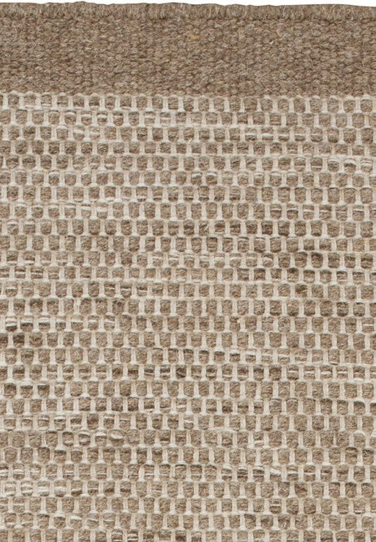 Wollen vloerkleed Anna Lightgrey