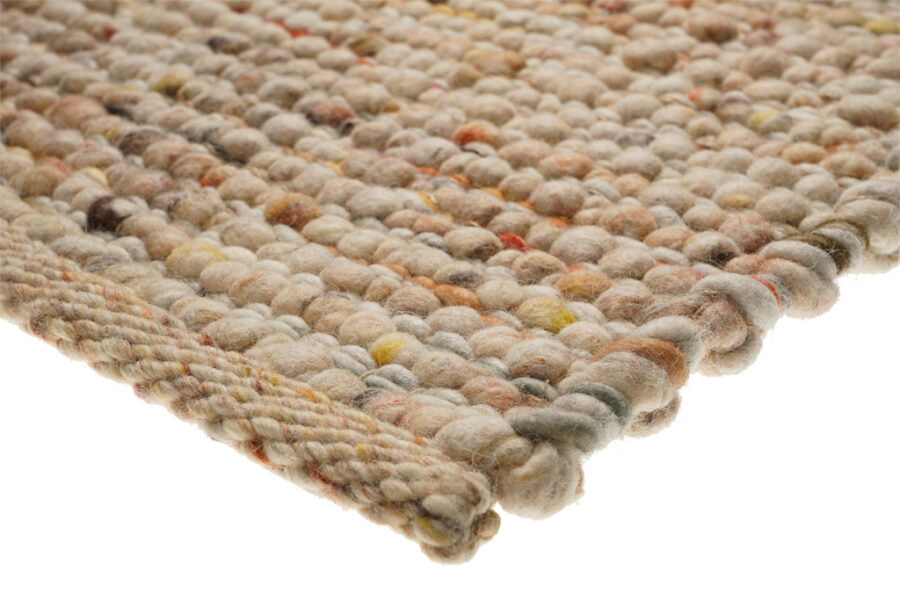 Wollen vloerkleed Greet Poeder 04 closeup