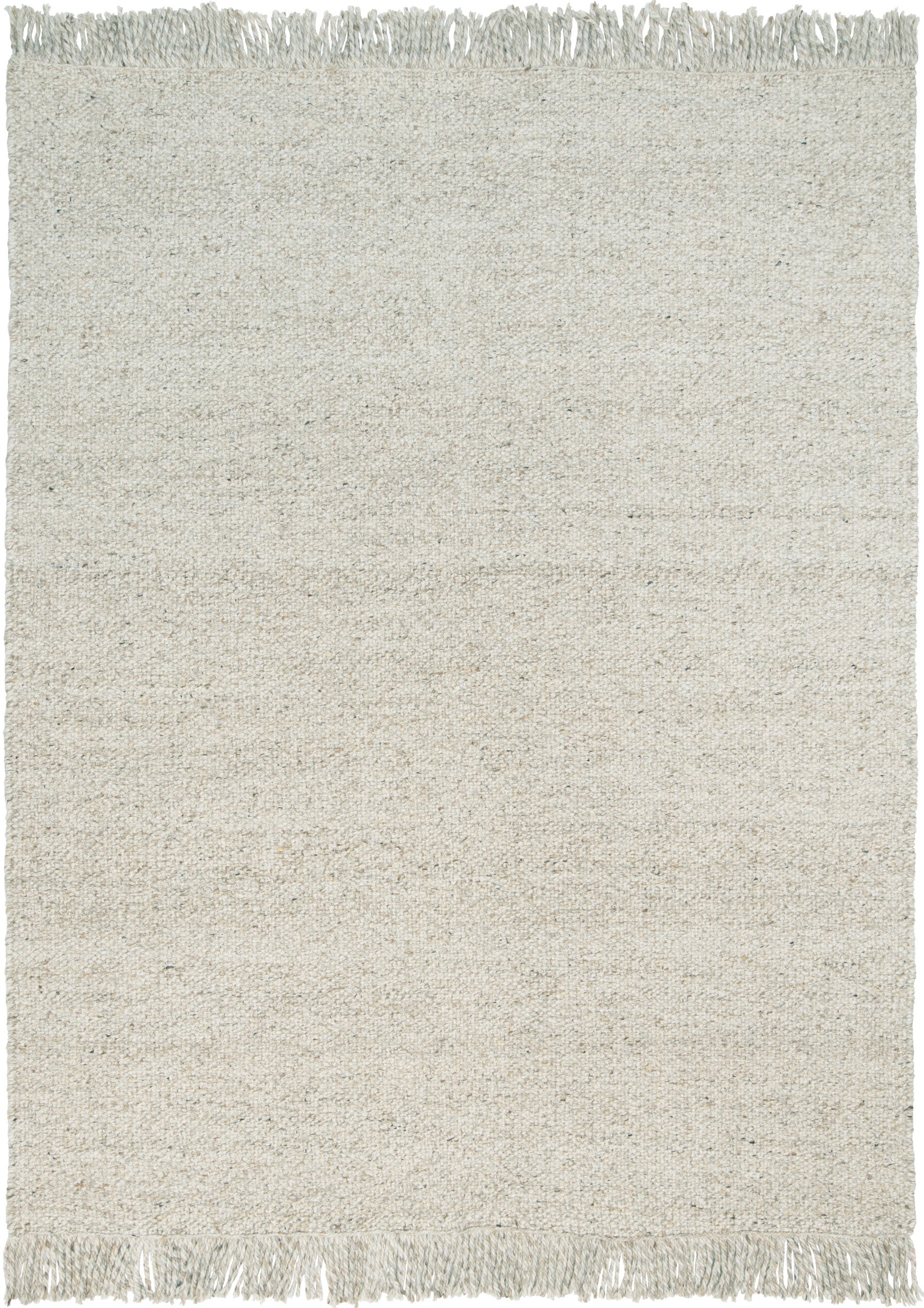 Wollen vloerkleed Veerle Beige