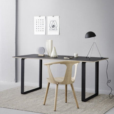 Wollen vloerkleed hip Gise Beige Grijs Interieur 4