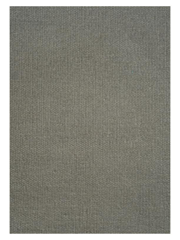 Wollen vloerkleed hip met flosjes Robijn Cactus closeup