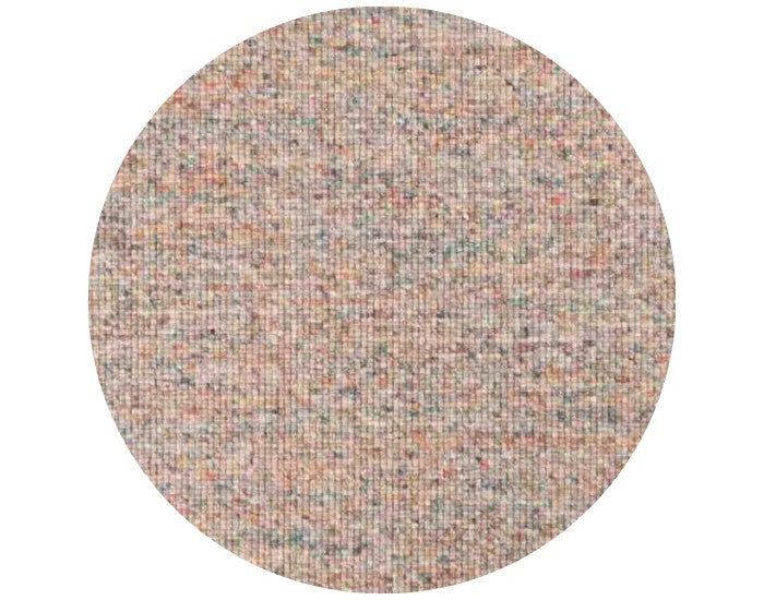 Wollen vloerkleed vlak geknoopt Keet Rond Bont 95
