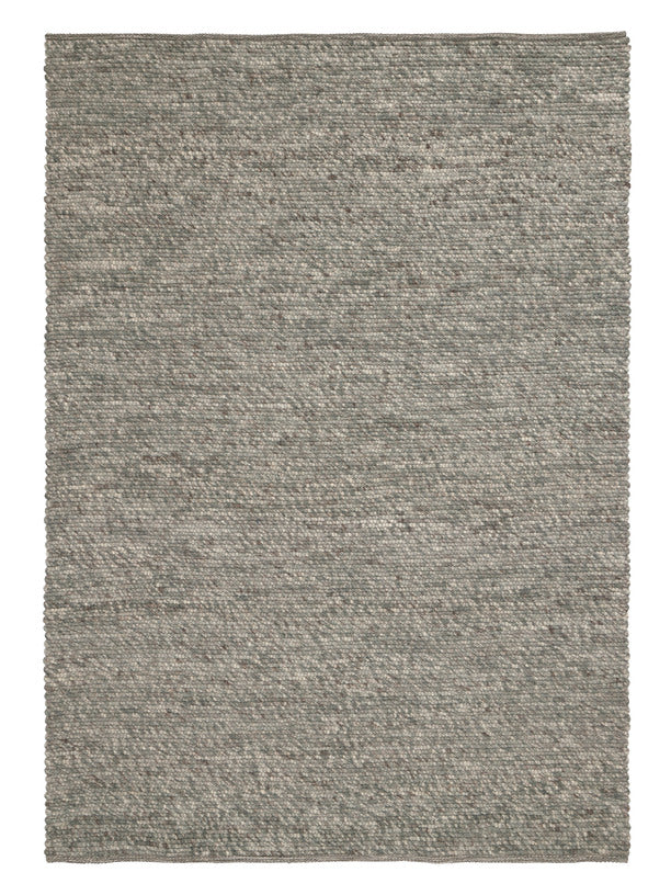 Wollen vloerkleed Ankie Grey volledig