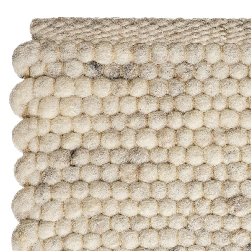 Wollen vloerkleed Celia offwhite 01 detail