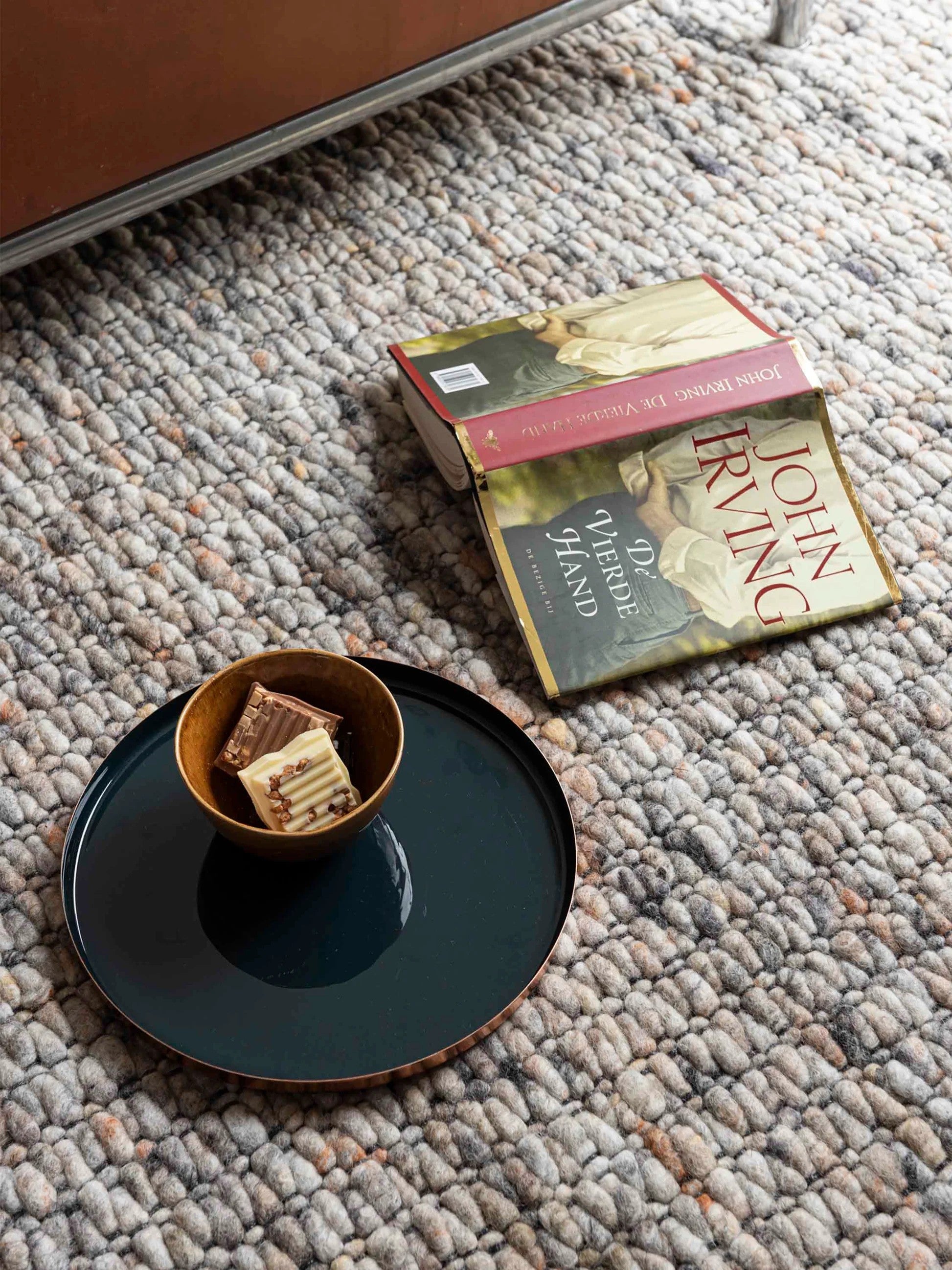 Wollen vloerkleed Filou Natural Mix 22 sfeer