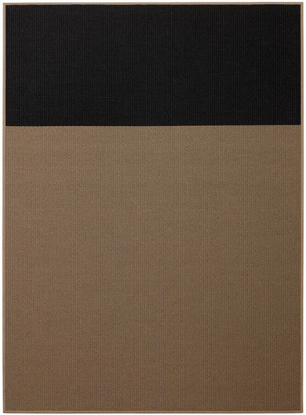 Vloerkleed Woodnotes Beach Nutria Black 1383209