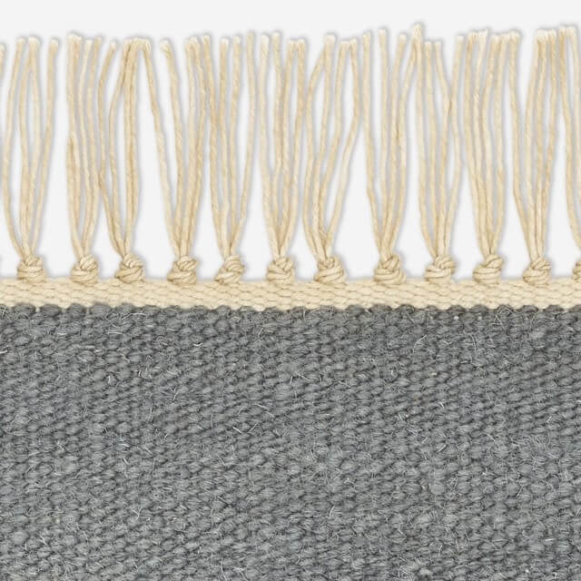 Kvadrat vloerkleed Vintage Grijs 7743