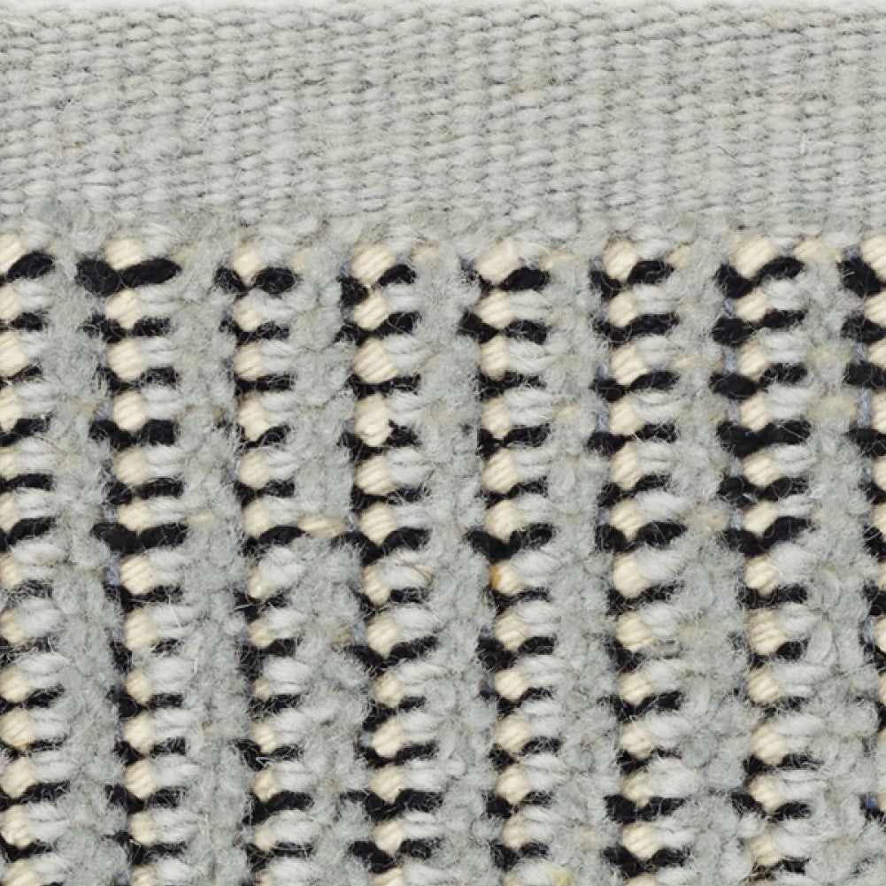 Vloerkleed Kvadrat Kanon Pattern Plow Grijs C0021