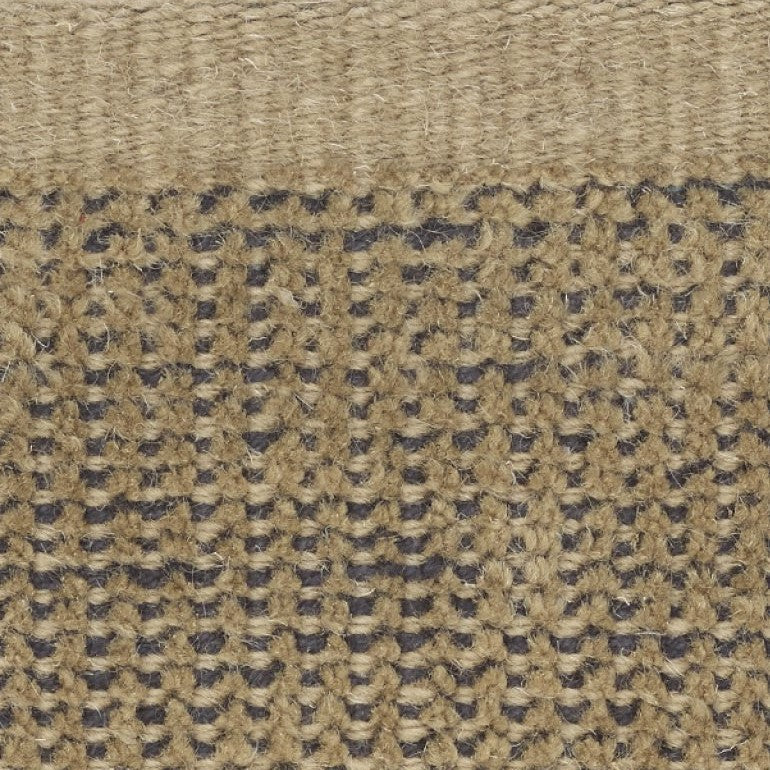 Kvadrat vloerkleed kanon Beige Zwart C0016