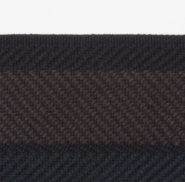 Kvadrat vloerkleed Merger Donkerblauw Bruin 721