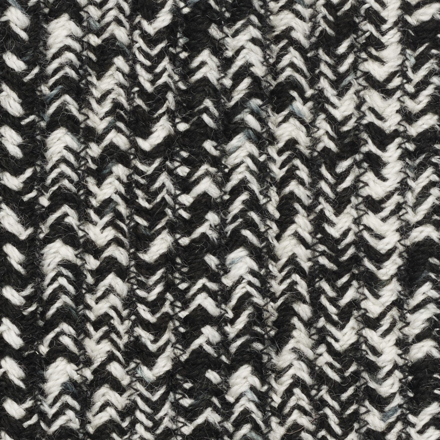 Design vloerkleed Kvadrat Corde Droit Zwart Wit 0191; Design vloerkleed Kvadrat Corde Droit Zwart Wit 0191
