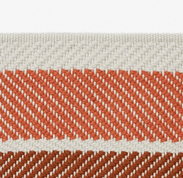 Kvadrat vloerkleed Merger Bruin Rood 591