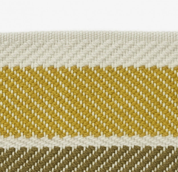 Kvadrat vloerkleed Merger Groen Geel 451