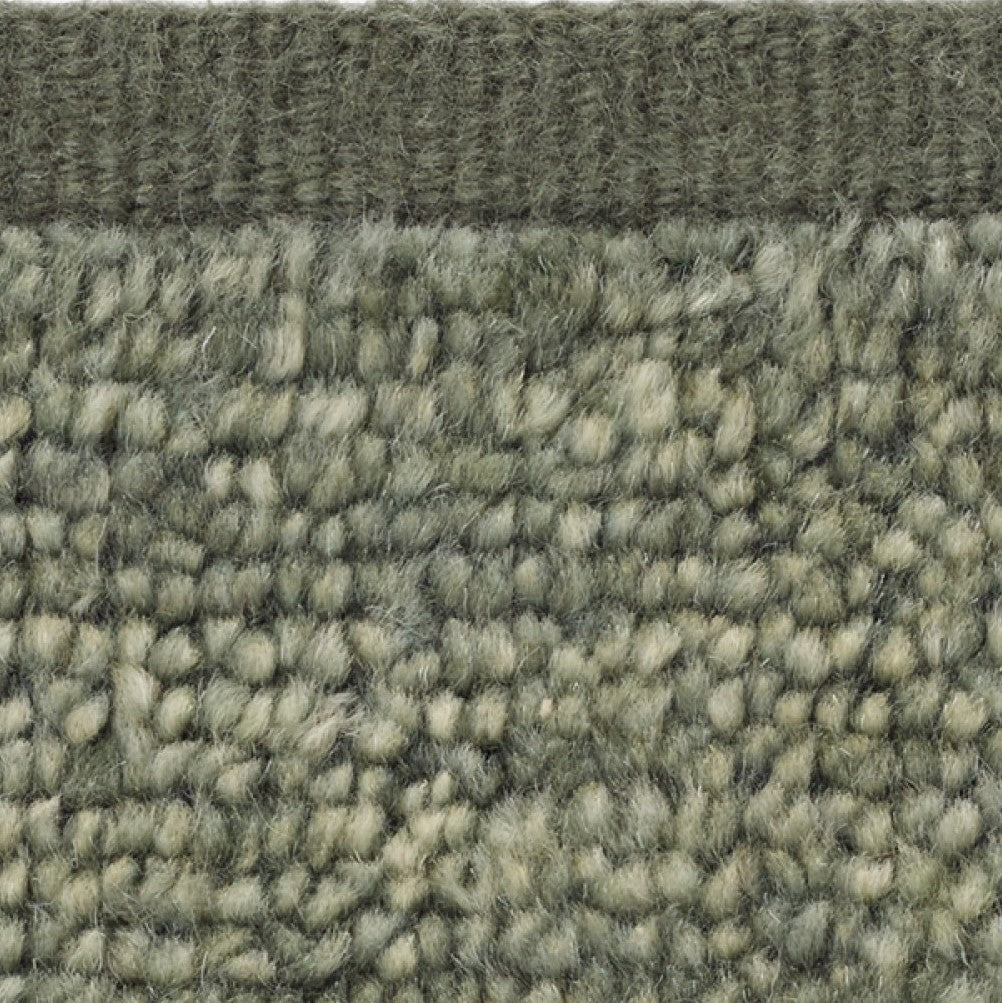 Kvadrat vloerkleed Lavo Donkergroen C0014