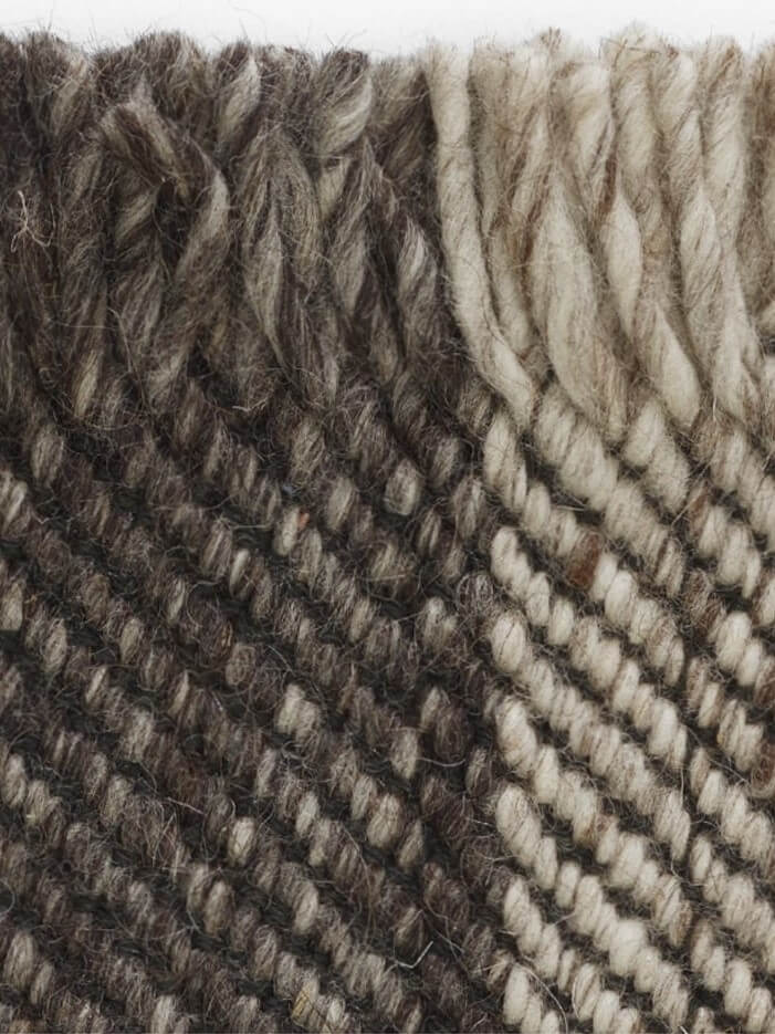 Kvadrat vloerkleed Fringe in stock Zwart 0192; Kvadrat vloerkleed Fringe in stock Zwart 0192