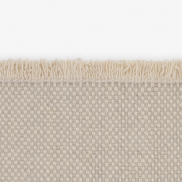 Kvadrat vloerkleed Duotone Lichtgrijs Beige 0121