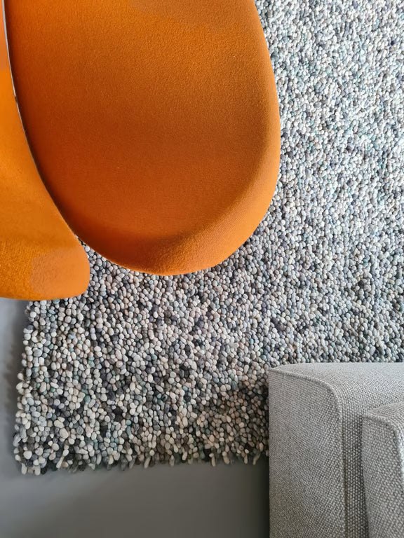 Wollen vloerkleed Tatum Ocean Mix 05