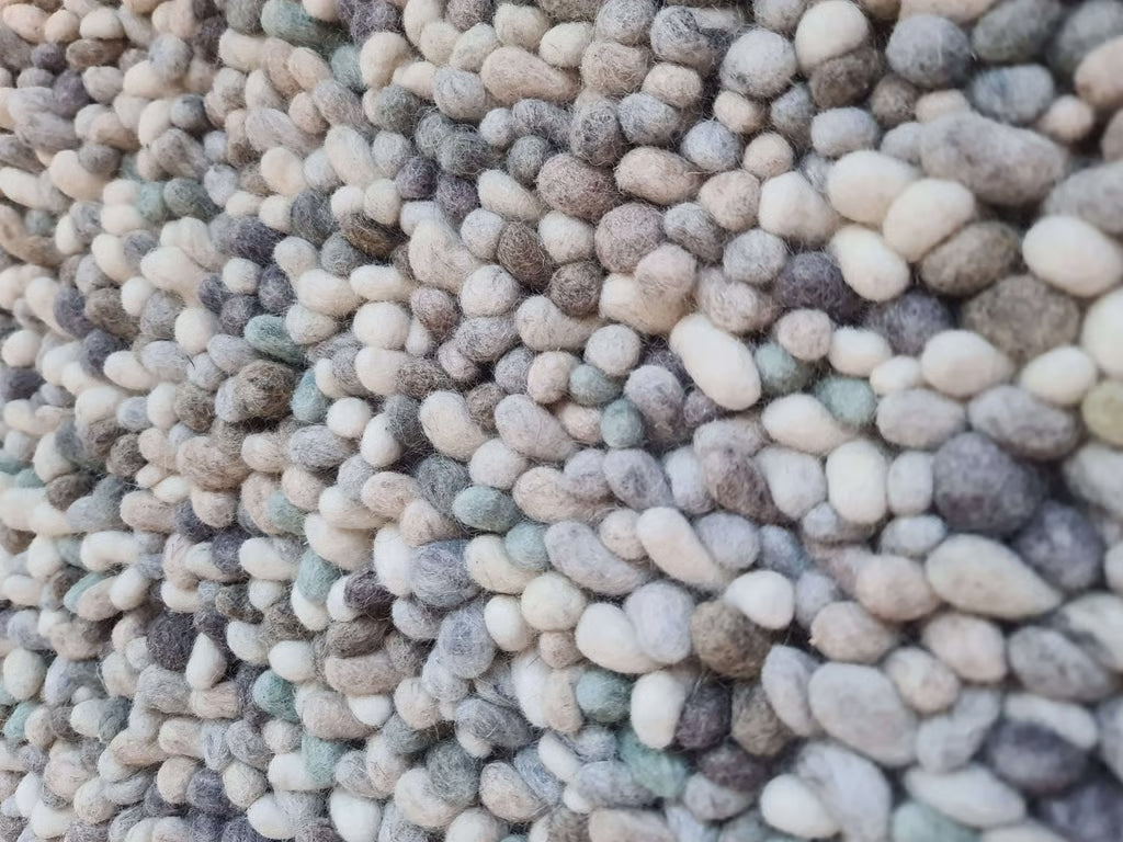 Wollen vloerkleed Tatum Ocean Mix 05