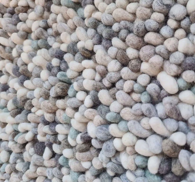 Wollen vloerkleed Tatum Ocean Mix 05