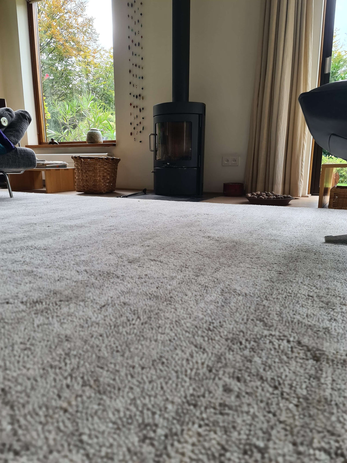 Berber vloerkleed Essaouira dik, zacht en handgeknoopt in beige tint