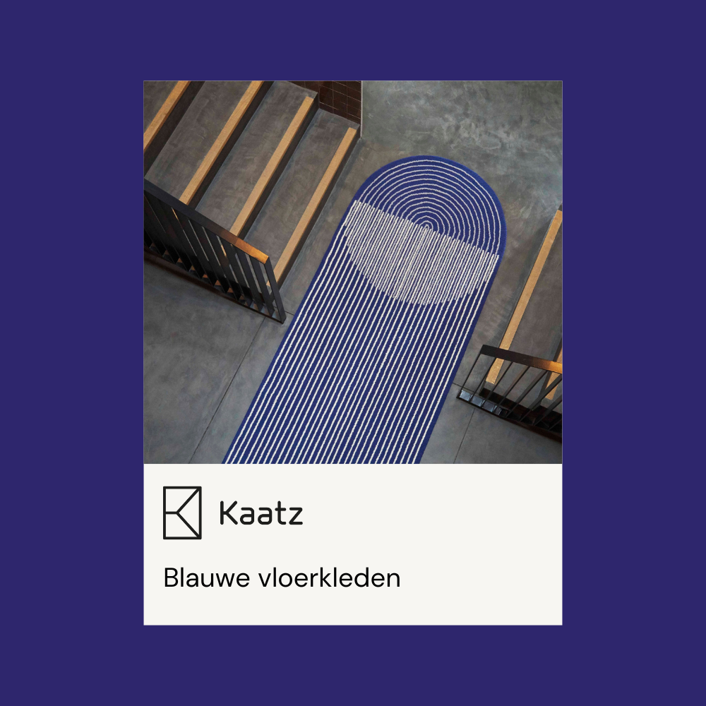 Blauwe vloerkleden van Kaatz