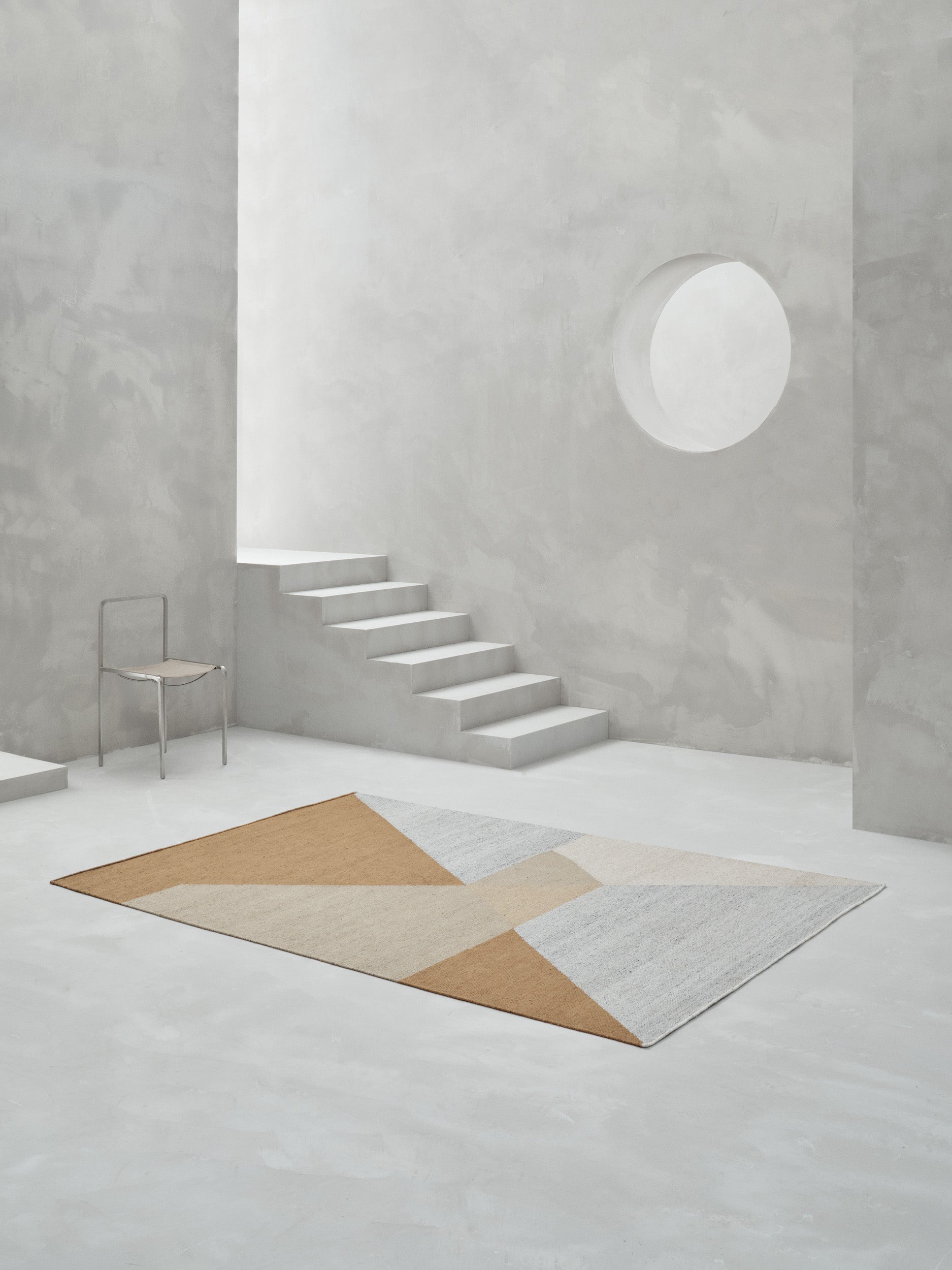 Grafisch design vloerkleed Sam met geometrische vormen