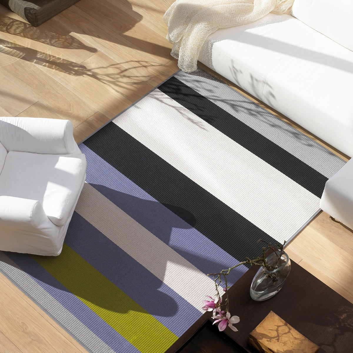 Design vloerkleed Woodnotes Avenue Light Grey – Grey Purple 1373033; Design vloerkleed Woodnotes Avenue Light Grey – Grey Purple 1373033
