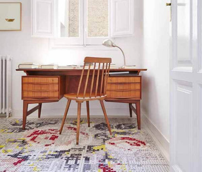 Vloerkleed Gan Rugs Canevas Flowers Natural; Vloerkleed Gan Rugs Canevas Flowers Natural