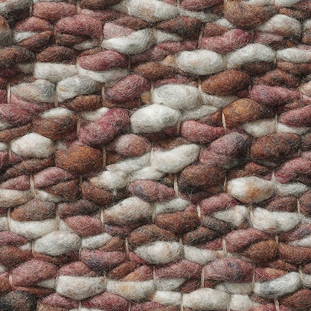 Grof geweven wollen vloerkleed Karlijn Mix Velvet; Grof geweven wollen vloerkleed Karlijn Mix Velvet