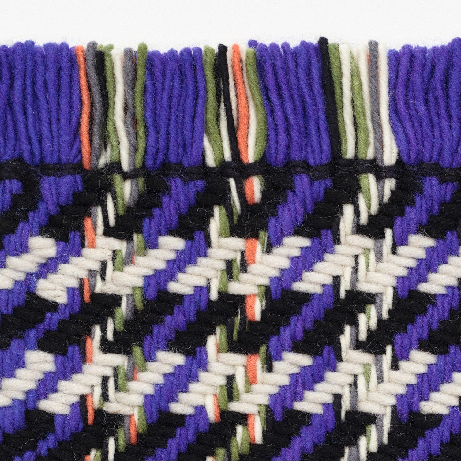 Kvadrat Dashes vloerkleed Paars Groen C0761