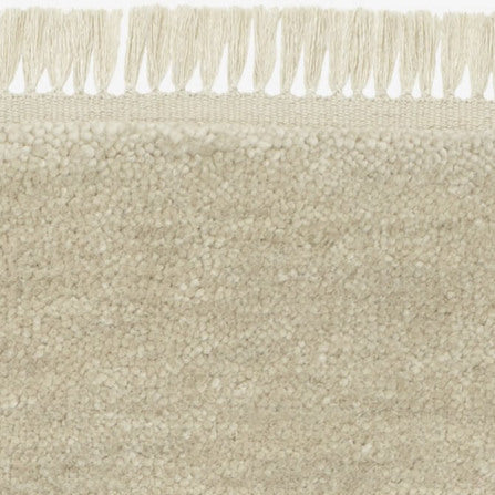 Kvadrat vloerkleed Harvest Coloured Fringes Lichtgrijs c0404