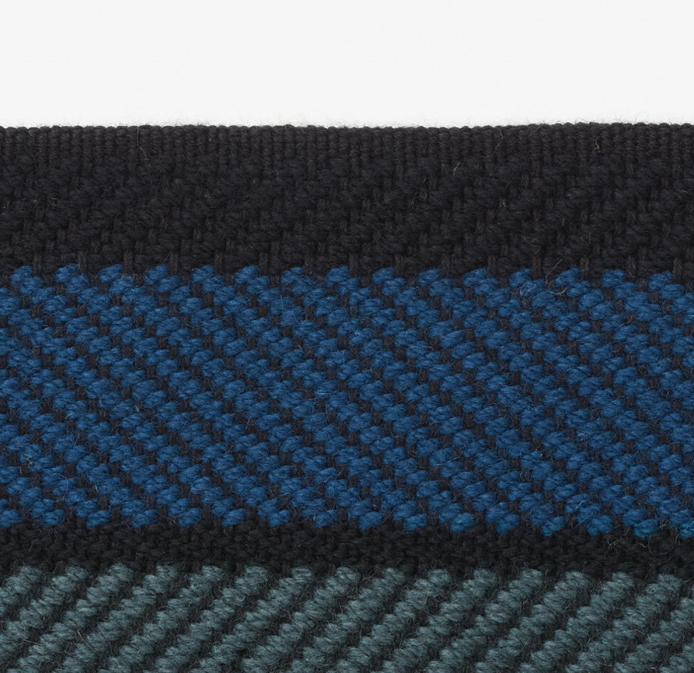 Kvadrat vloerkleed Merger Lichtblauw Donkerblauw 791