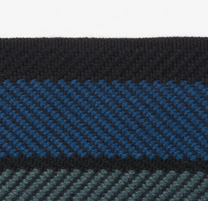 Kvadrat vloerkleed Merger Lichtblauw Donkerblauw 791