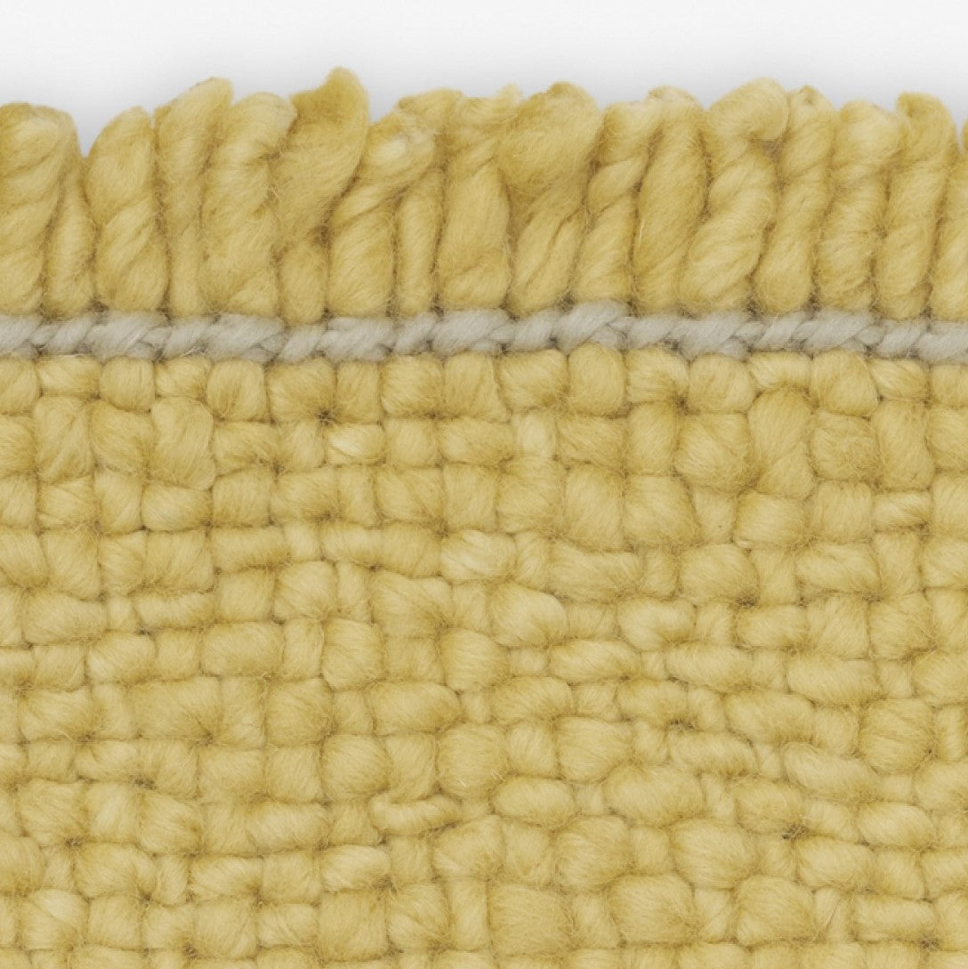 Kvadrat vloerkleed Bold Block Geel Grijs C0440