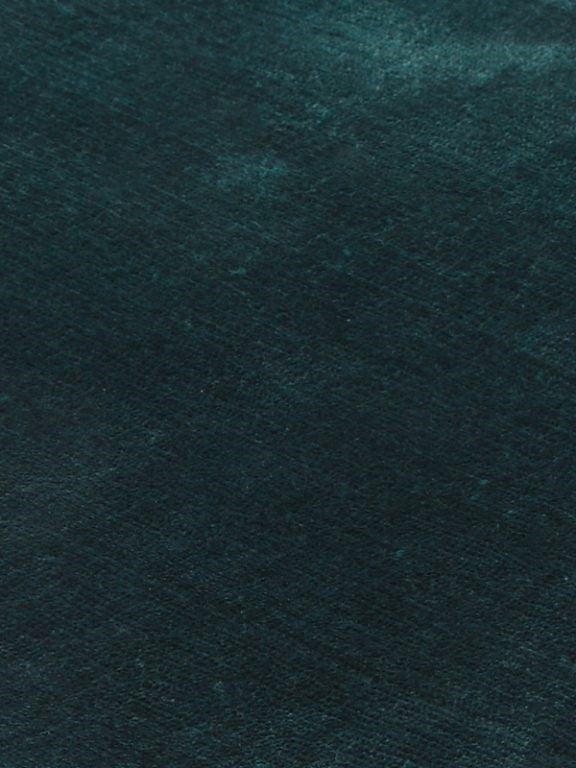 Luxe vloerkleed tencel Tessel Donkergroen
