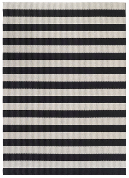 Design vloerkleed Woodnotes Big Stripe Black – Stone 1420915; Design vloerkleed Woodnotes Big Stripe Black – Stone 1420915; Design vloerkleed Woodnotes Big Stripe Black – Stone 1420915