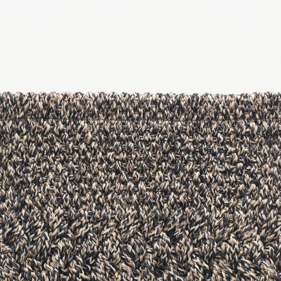 Buitenkleed Kvadrat Mioro Beige zwart 0185; Buitenkleed Kvadrat Mioro Beige zwart 0185