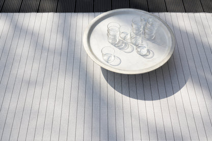 Buitenkleed Woodnotes Line Pearl Grey Graphite; Buitenkleed Woodnotes Line Pearl Grey Graphite; Buitenkleed Woodnotes Line Pearl Grey Graphite