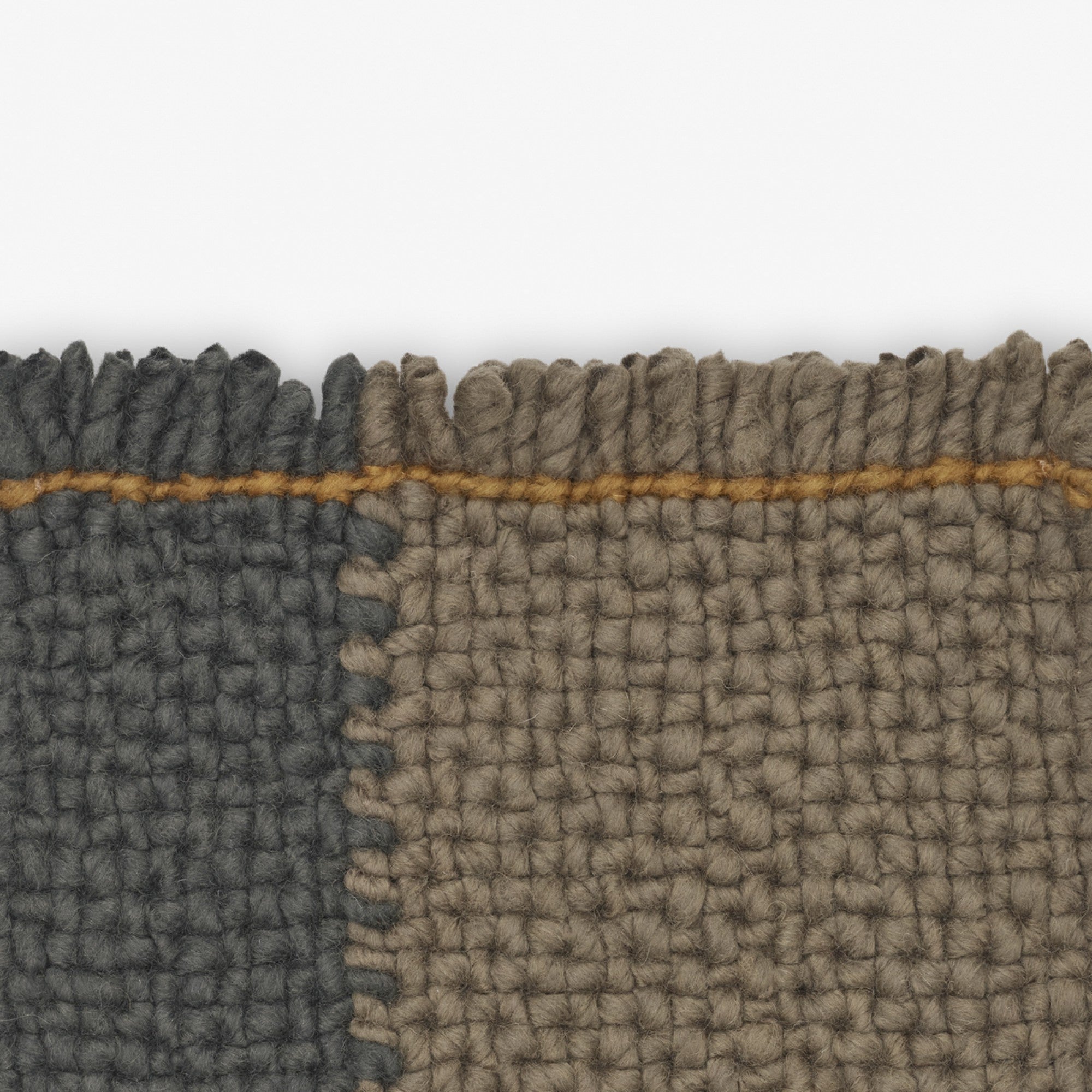 Kvadrat vloerkleed Bold Houtskool Legergroen 0362