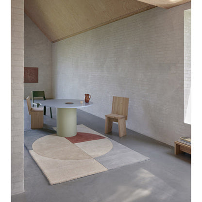 Hip wollen vloerkleed Raven Roest; Hip wollen vloerkleed Raven Roest; Hip wollen vloerkleed Raven Roest