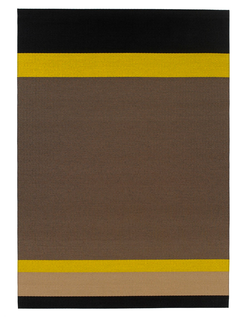 Design vloerkleed Woodnotes Panorama Black – Natural 1330905