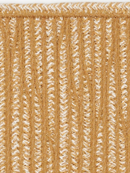 Vloerkleed Kvadrat Braid Geel C0471